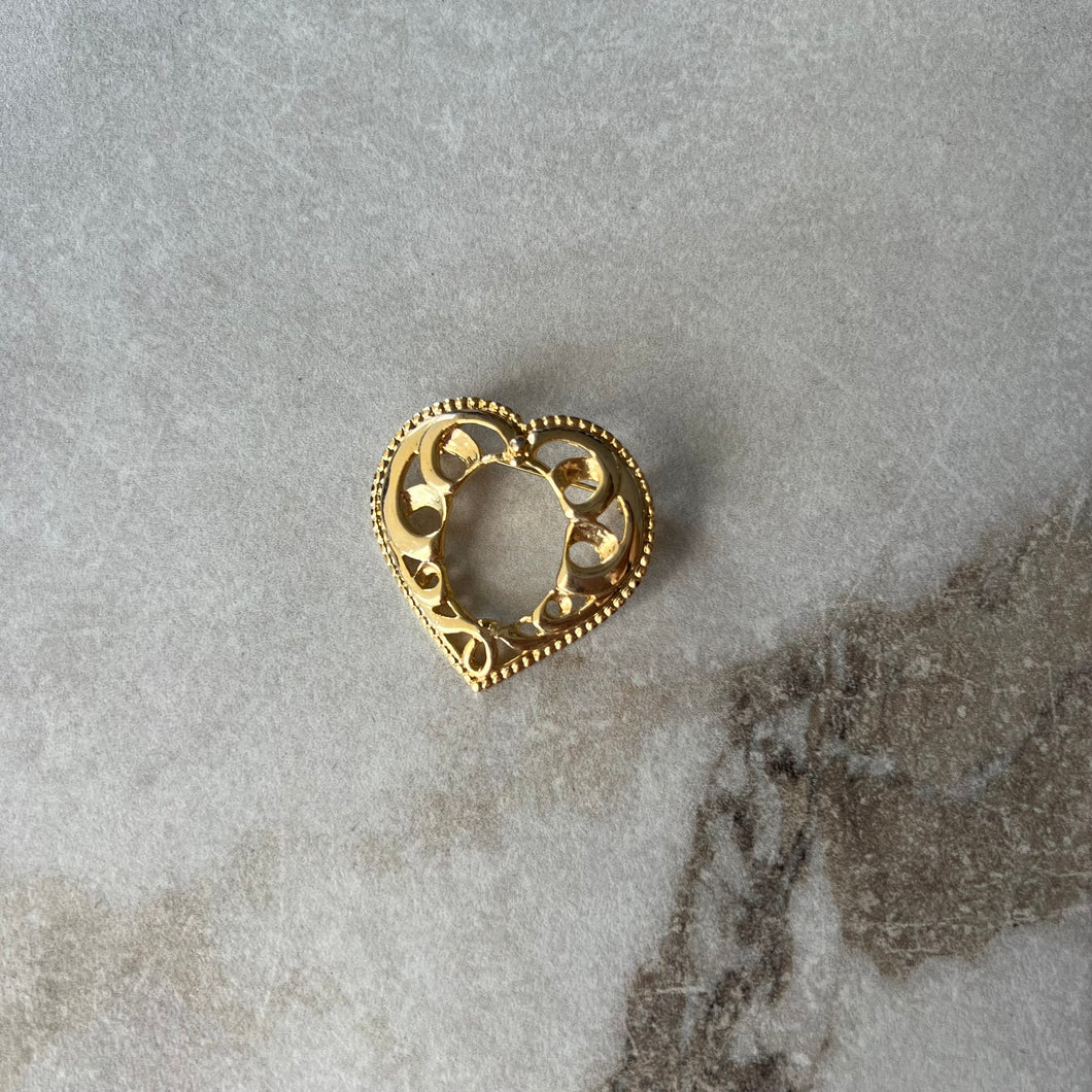 Broche coeur