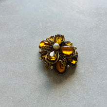 Charger l&#39;image dans la galerie, Broche vintage fleur
