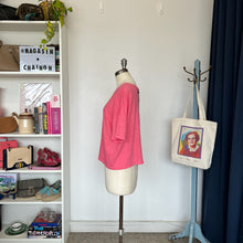 Charger l'image dans la galerie, Chandail rose en lin Margot Paris
