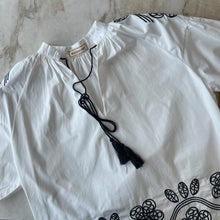 Charger l'image dans la galerie, Blouse boho en coton Mamouchka
