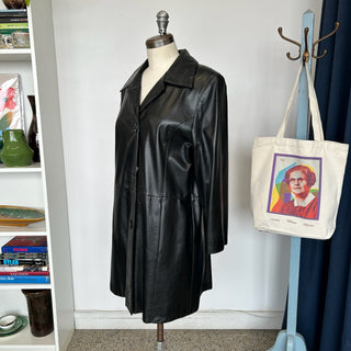 Manteau en cuir Lavoie Morin cuir et fourrures