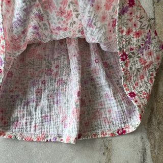 Robe fleurie en coton Deux par Deux 2 ans
