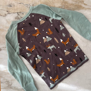 Chandail pyjama montagne Deux par Deux 4 ans