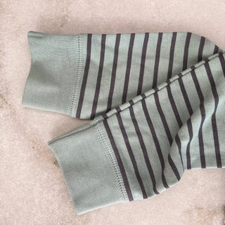 Pantalon leggings pyjama ligné Deux par Deux 4 ans