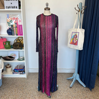 Robe longue plissée Missoni