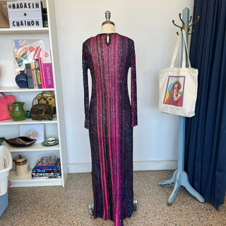 Robe longue plissée Missoni