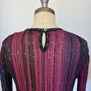Robe longue plissée Missoni