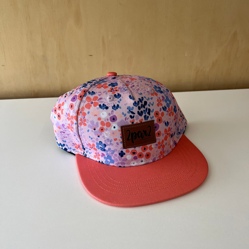 Casquette fleurs Deux par Deux