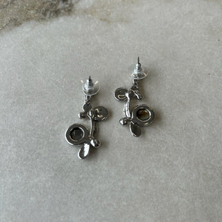 Boucles d'oreilles cercles Spoutnik
