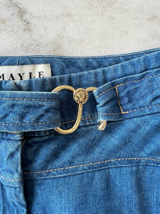 Pantalon jeans Chappy Maison Mayle La feminine