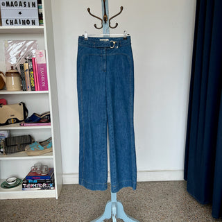Pantalon jeans Chappy Maison Mayle La feminine