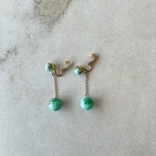 Charger l'image dans la galerie, Boucles d'oreilles vertes Sherman
