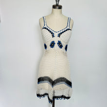 Charger l&#39;image dans la galerie, Robe tricot vintage
