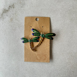 Broche libellules