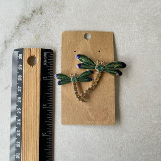 Broche libellules