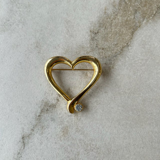 Broche coeur