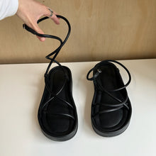 Charger l'image dans la galerie, Sandales en cuir Cesaria Ba&amp;sh
