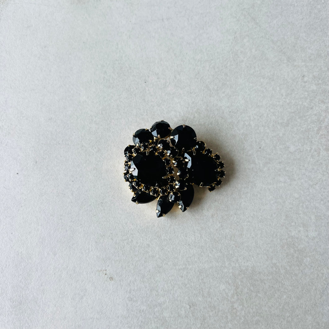 Broche motif floral