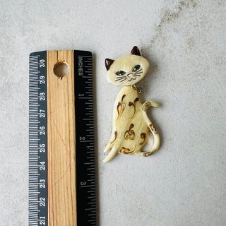 Broche chat