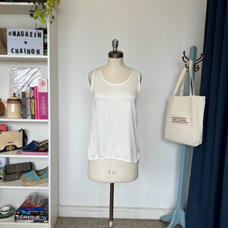 Camisole blanche Jeff