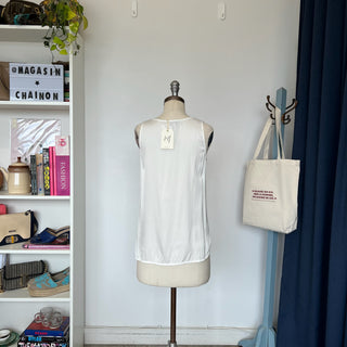 Camisole blanche Jeff