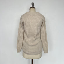 Charger l&#39;image dans la galerie, Chandail tricot crème Part Two
