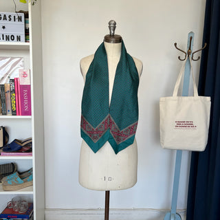 Foulard vintage en soie