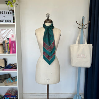 Foulard vintage en soie