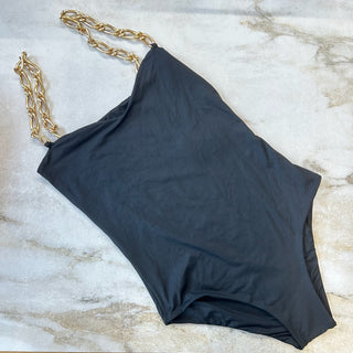 Maillot de bain une pièce noir Calarena