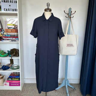 Robe bleue Ginza Vallier