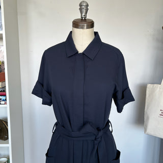 Robe bleue Ginza Vallier
