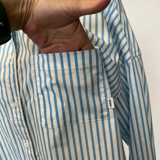 Chemise à manches longues lignée Vallier