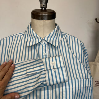 Chemise à manches longues lignée Vallier