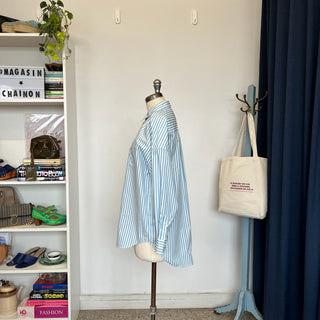 Chemise à manches longues lignée Vallier