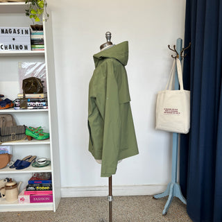 Manteau imperméable à trois couches vert Wieden Vallier