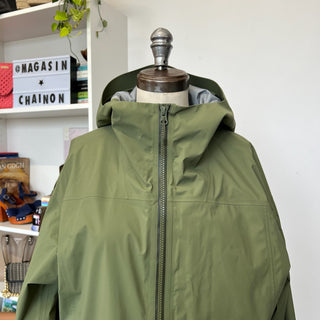 Manteau imperméable à trois couches vert Wieden Vallier