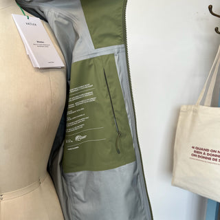 Manteau imperméable à trois couches vert Wieden Vallier