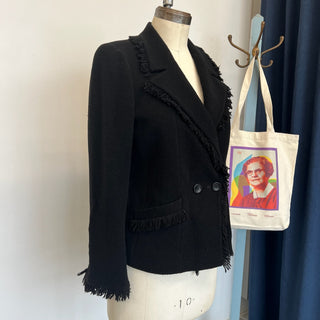 Ensemble veston et jupe vintage en laine Armani Collezioni