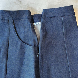 Jupe denim Meemoza