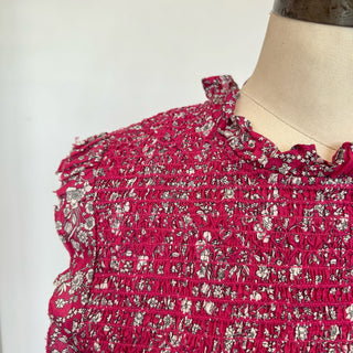 Blouse plissée J. Crew Liberty Fabric