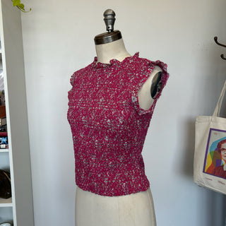 Blouse plissée J. Crew Liberty Fabric