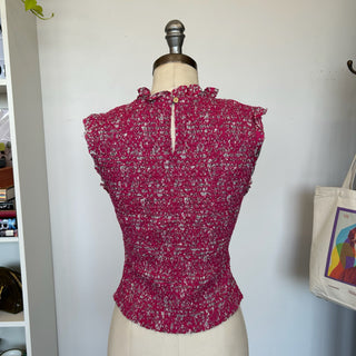 Blouse plissée J. Crew Liberty Fabric
