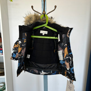 Manteau d'hiver dinosaures Deux par Deux 2 ans