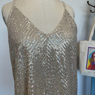 Camisole à paillettes Charli