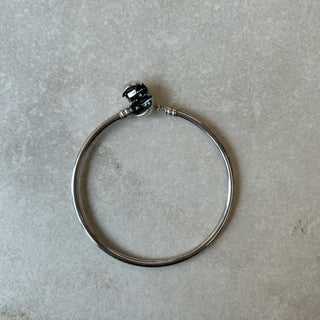 Bracelet rigide cœur argent 925 Pandora
