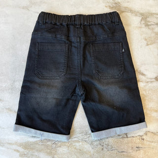 Short bermuda noir Deux par Deux 8 ans
