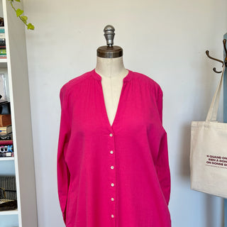 Robe en coton Palme