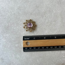 Charger l&#39;image dans la galerie, Broche pierre violette
