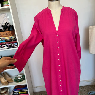 Robe en coton Palme