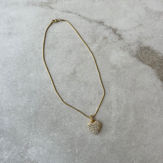 Collier cœur Monet